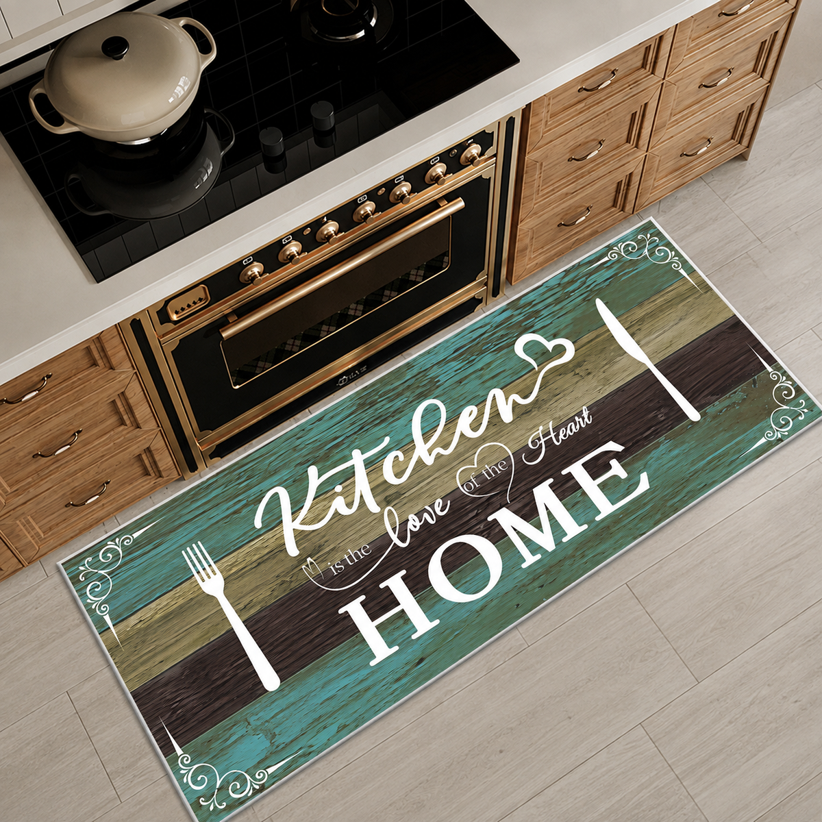 Farmhouse Kitchen Rug Set