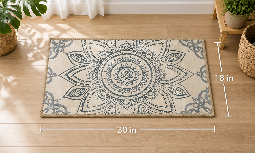 Medallion Kitchen Mat
