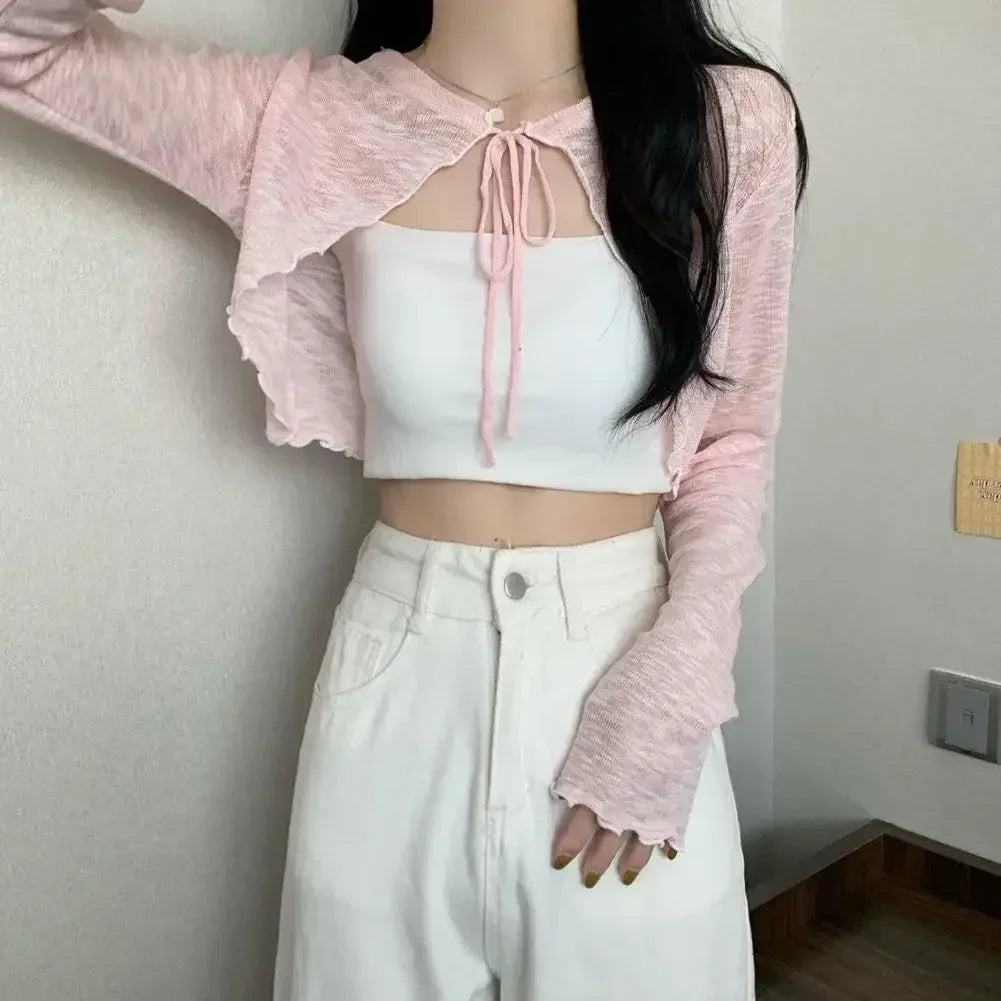 Lightweight Knit Sun Cardigan